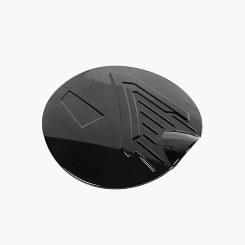 Glossy Black Oil Fuel Filler Cap Gas Tank Lid Trim For Toyota Tacoma 2024-2025 gallery