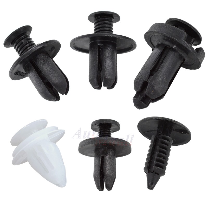 100 for GM 1595864, 1605396 Clips Fender Line Bumper Push Pin Retainer Fastener gallery