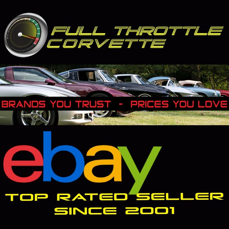 US MADE 1968 - 1975 Corvette Convertible Top Weatherstrip Seal Kit C3 10 Pieces gallery
