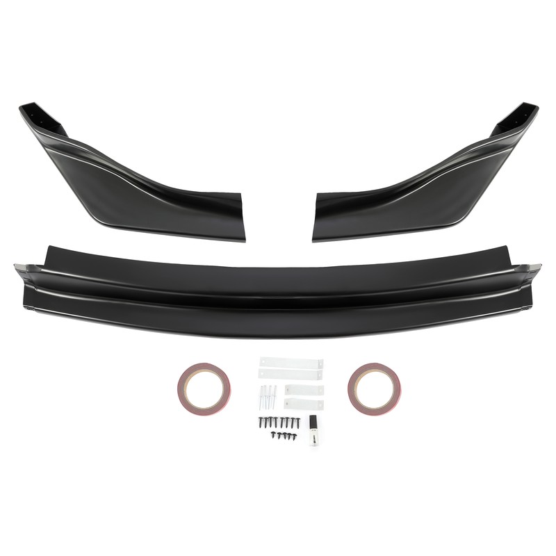 For 06-09 350z Z33 Unpainted Type NS Style PU Front Bumper Chin Lip Body Kit gallery