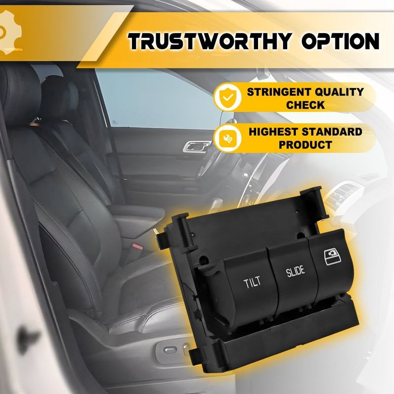 For Ford F-150 F250 F350 Overhead Console Sunroof Switch OEM 9L3Z-15B691-DA 1-3X gallery
