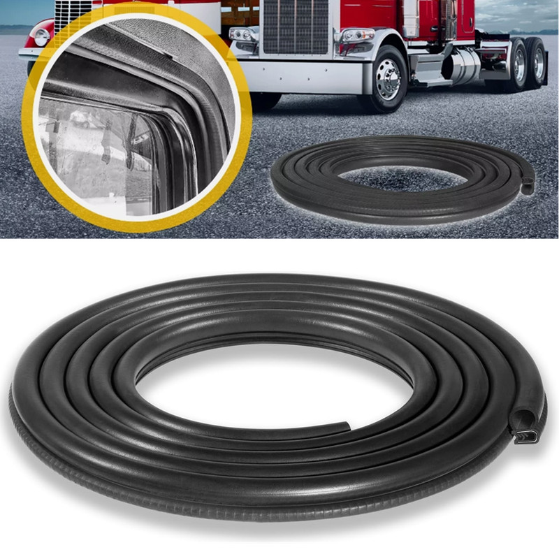 13.5ftDoor Rubber Weatherstrip Seal For 1986-2007 Peterbilt 377 379 R60-6001-650