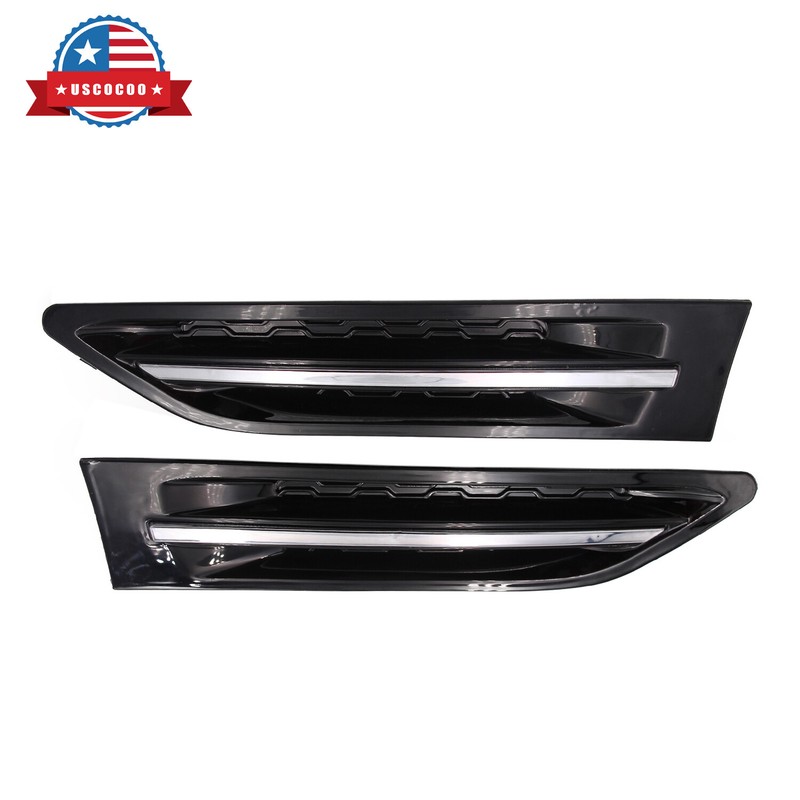 1Pair Driver and Passenger Side Fender Vent Garnish Fit for 2011-2015 KIA Optima