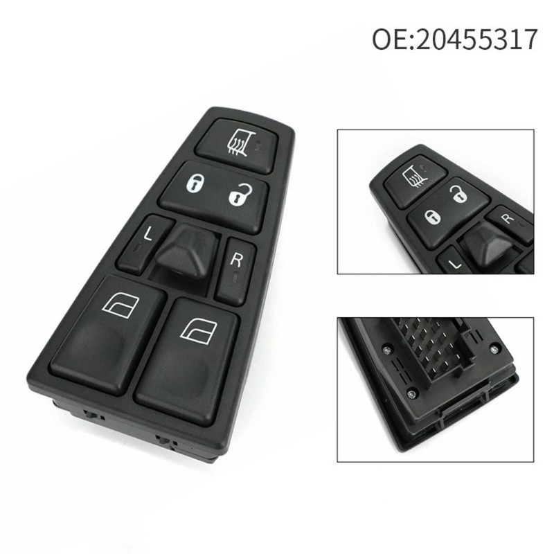 Black Power Window Control Switch for Volvo For VAH 2011-2015 Direct Fit gallery