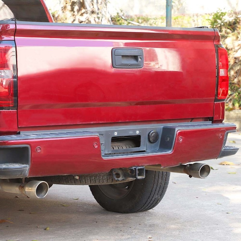 Rear Spare Tire Cap Lock Trim Decor Cover For Chevy Colorado/Silverado/CANYON gallery