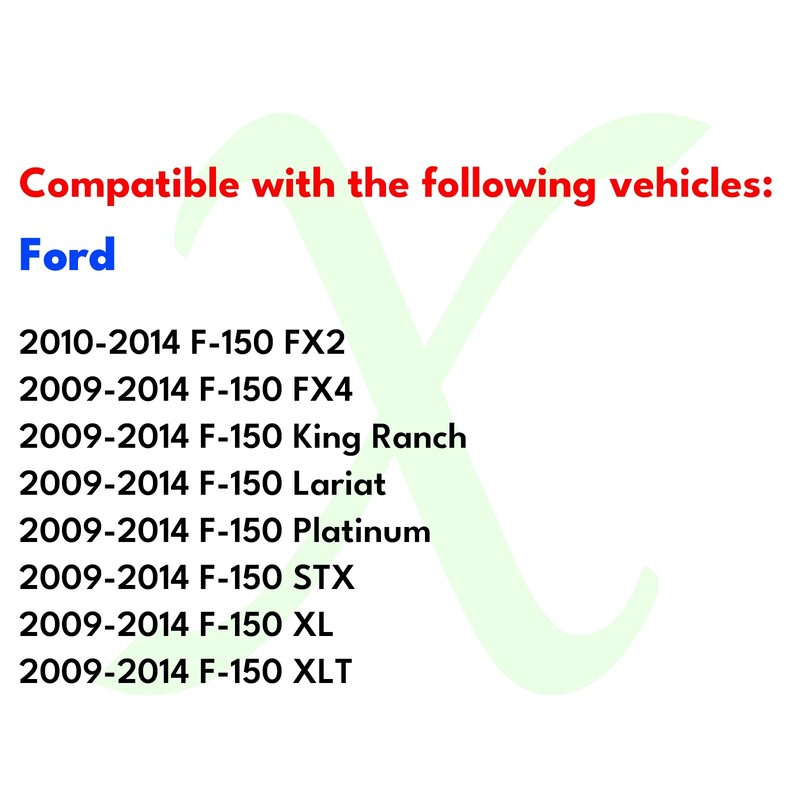 Front Bumper Chrome Steel & Fog Lights Assembly Kit For 2009-2014 Ford F-150 gallery