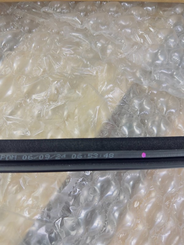 Tesla Rear Door Outer Belt Molding RH OEM 2022812-21-A Window Trim NEW gallery