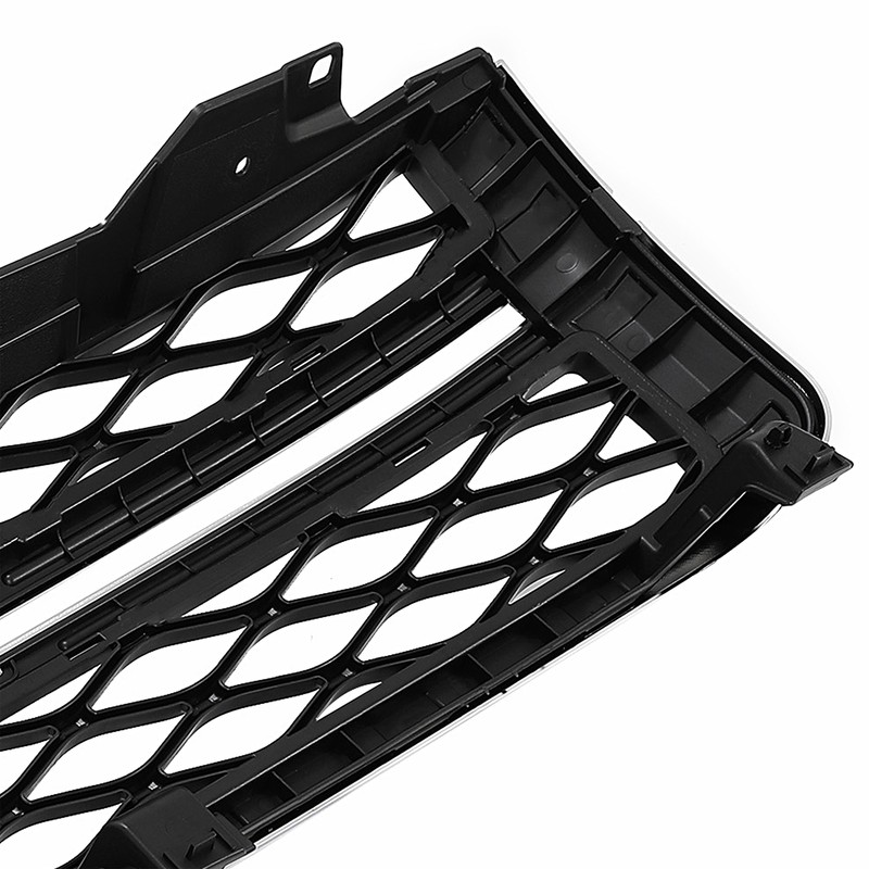 For Silverado/Sierra 2500 3500 HD 11-14 Chrome Front Grille Black Mesh Stlye gallery