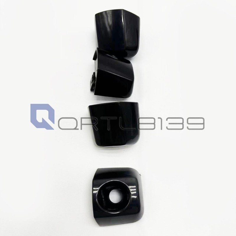 Front Rear Outside Door Handle Kit Glossy Black For 2011-2019 Tundra Sequoia gallery