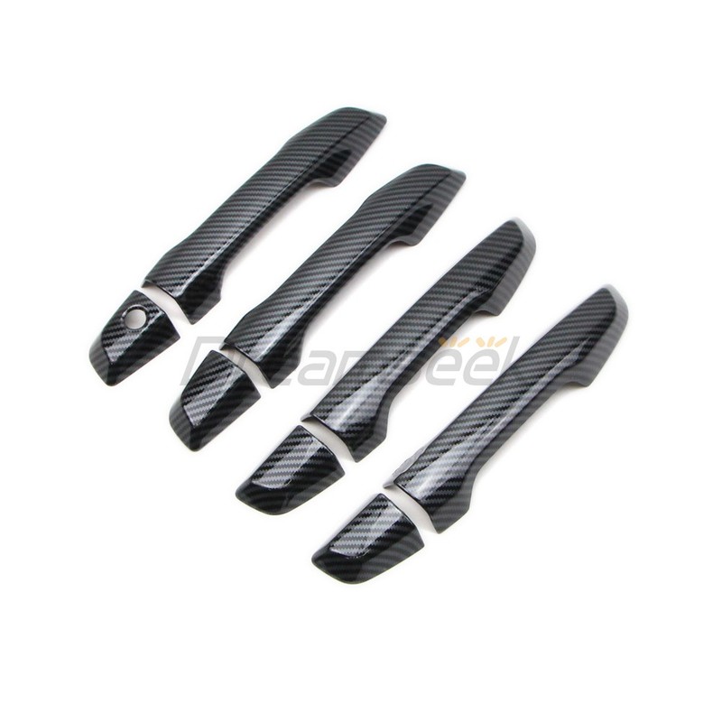 Door Handle Cover For Honda CRV CR-V 2017-2022 Carbon Fiber Style Trim Moulding gallery