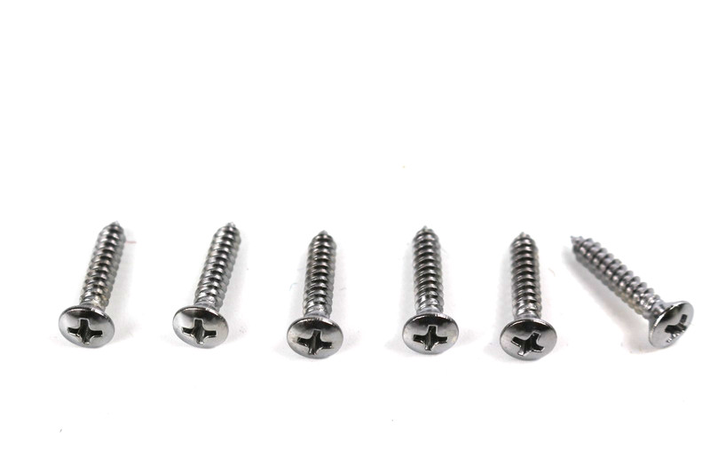 1964-66 Chevy Chevrolet Truck Headlamp Bezel Screw set of 6
