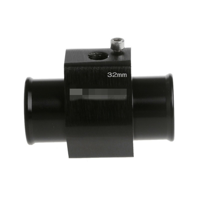 32MM Black Water Temp Temperature Gauge Radiator Hose Pipe Sensor Adaptor 1pcs gallery