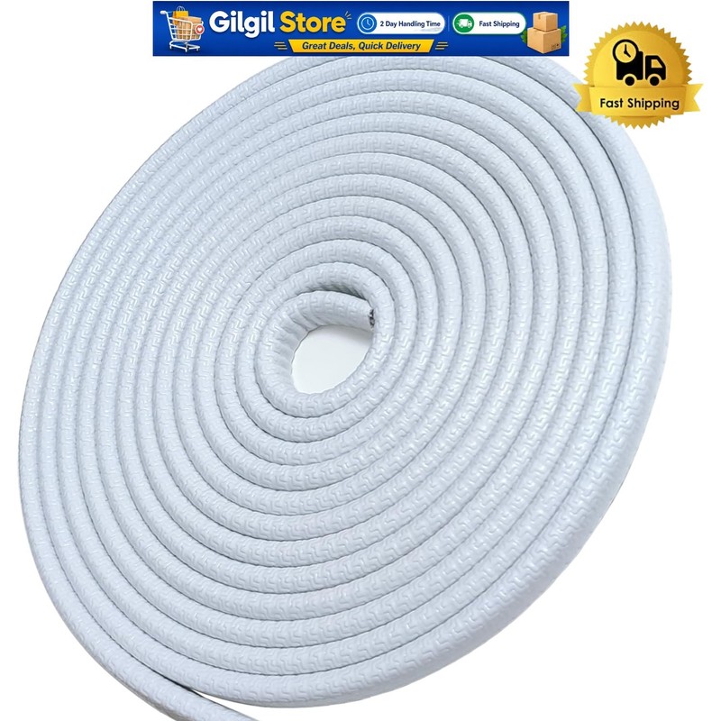 Universal Fit 32ft White Door Edge Protectors – Easy Cut & Install for All Cars