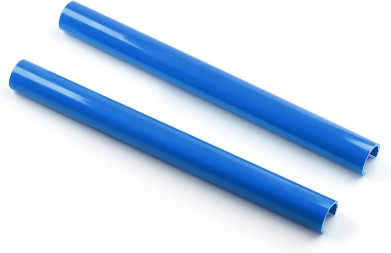 2pcs Blue Car Front V Brace Grille Trim Strip Cover for BMW 320i 328i 330i 335i gallery