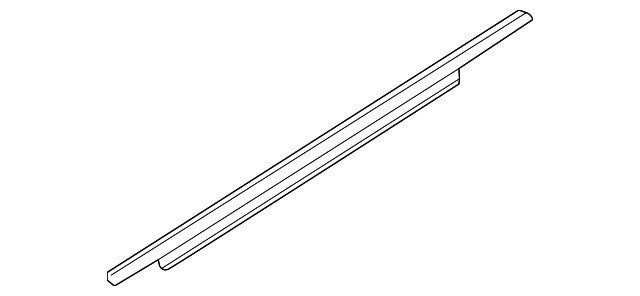 Genuine Audi 2012-2018 A6 A6 Quattro S6 Belt Molding 4G0-853-764-2ZZ