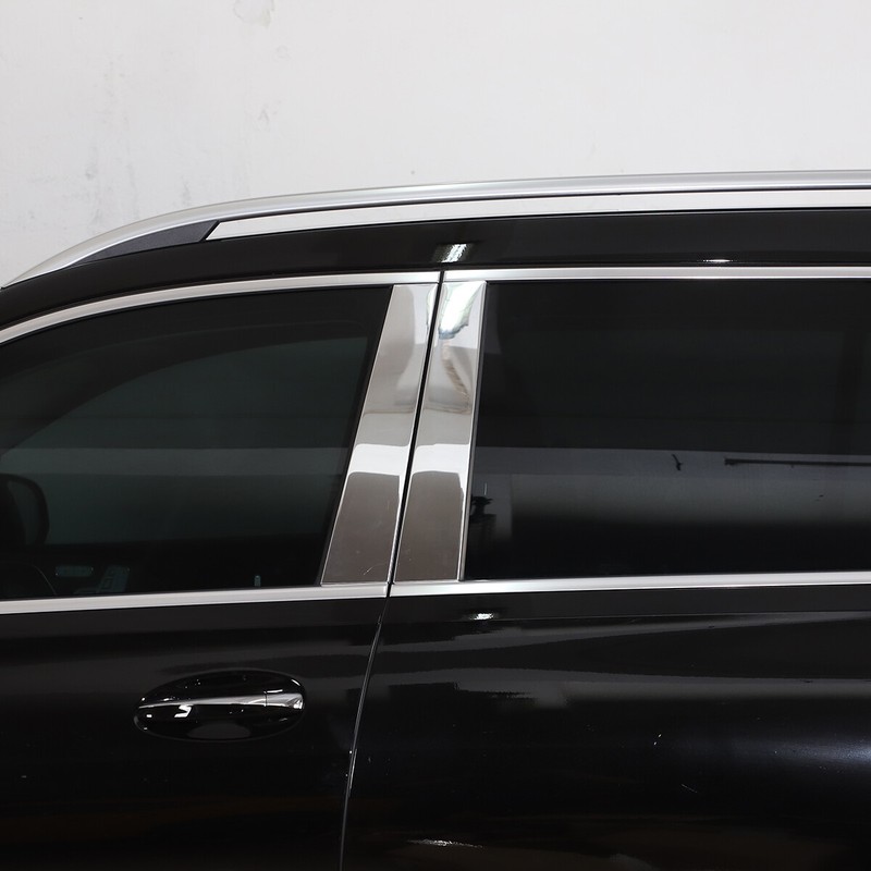 For Benz GLE GLS Class W167 X167 20-22 Door Center Window Pillar Post Trim Alloy gallery