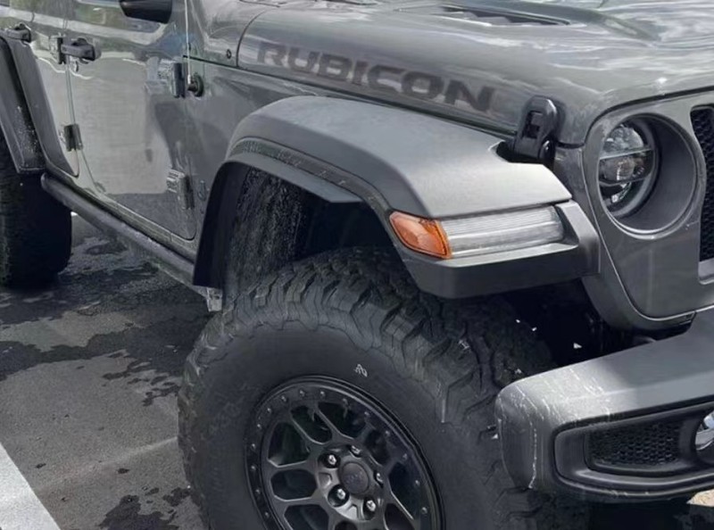 fender trim for jeep wrangle JL High STYLE 2018 2019+ Mudguard 4pcs from USA gallery