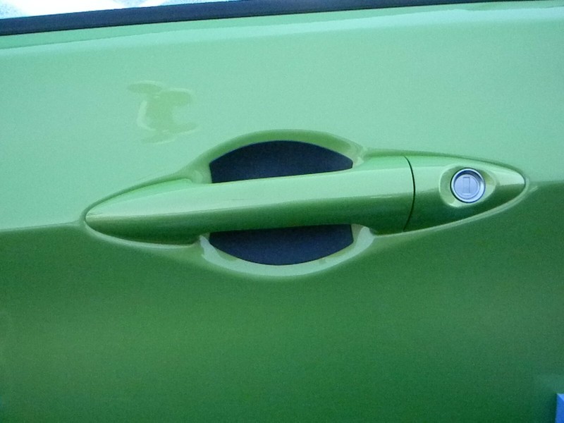 Fits Ford Flat Black Matte Auto Accessory Car Door Handle Scratch Guard 4 Pcs gallery