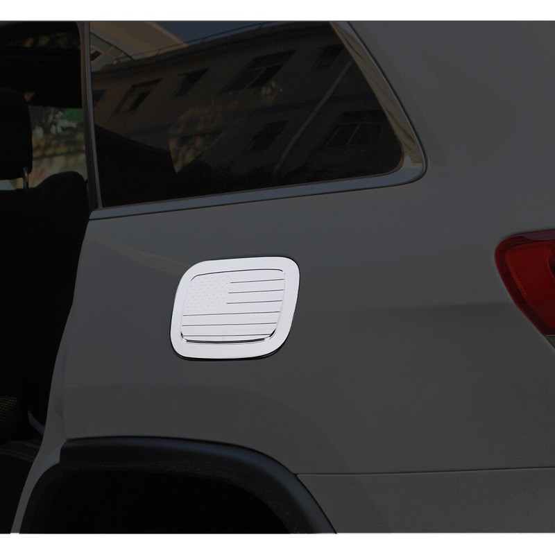 Car Fuel Filler Tank Cover GAS Oil Cap Cover For Jeep Grand Cherokee 11-20 Sport gallery