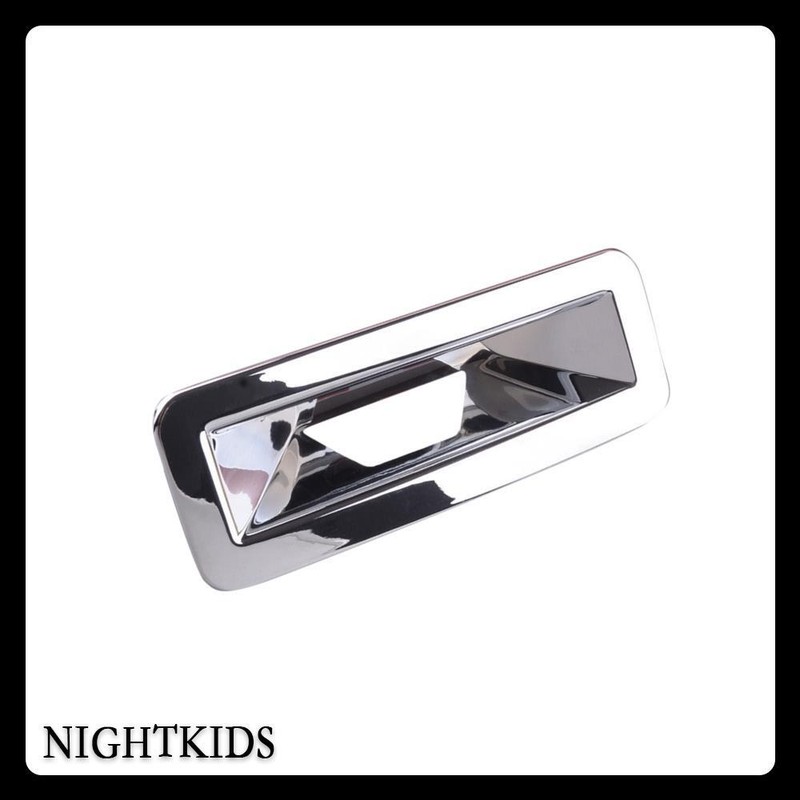 Rear Tailgate Trunk Door Handle Bowl Cover Trim For Ford Edge 2011-2014 Chrome