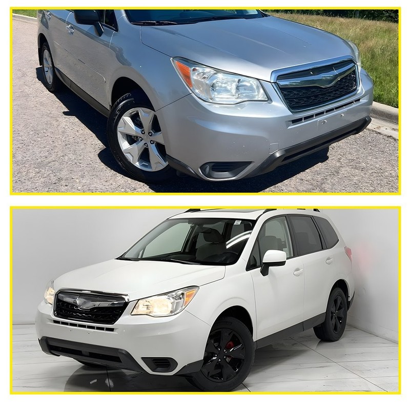 Front Fog Light Cover Bezel Driver & Passenger For 14-16 Subaru Forester 1-5SET gallery