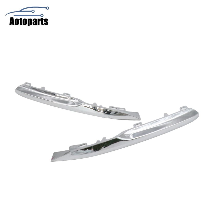 Front Bumper Trim Set Driver & Passenger For BMW F30 320i 328d 330e 330i 340i gallery