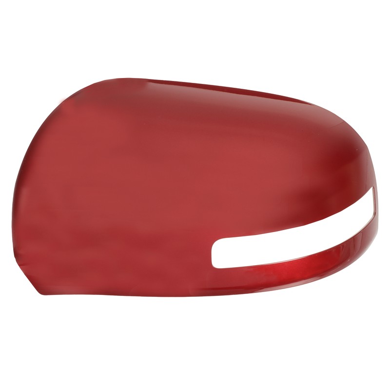 OEM 2015-2021 Outlander Left Side View Mirror Cover Red w/ Turn Lamp 7632B411RB