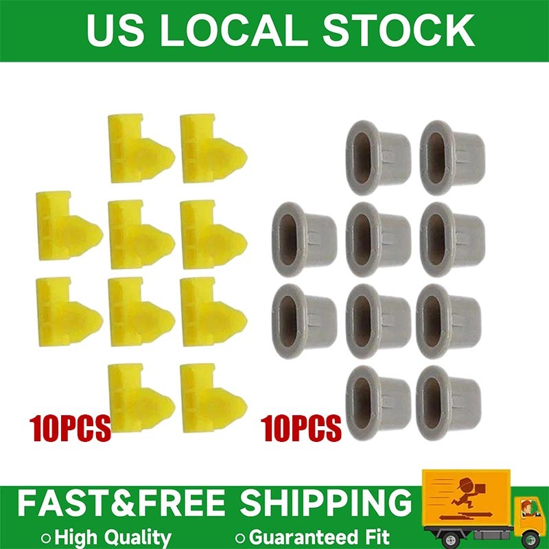20PCS Fit Nissan / Infiniti Wheel Well Opening Moulding Clips & Flare Grommets