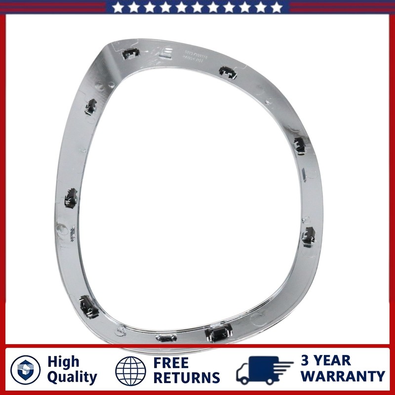 FOR MINI F60 COUNTRYMAN CHROME RIGHT HEADLIGHT RING TRIM SURROUND 51137388118 gallery