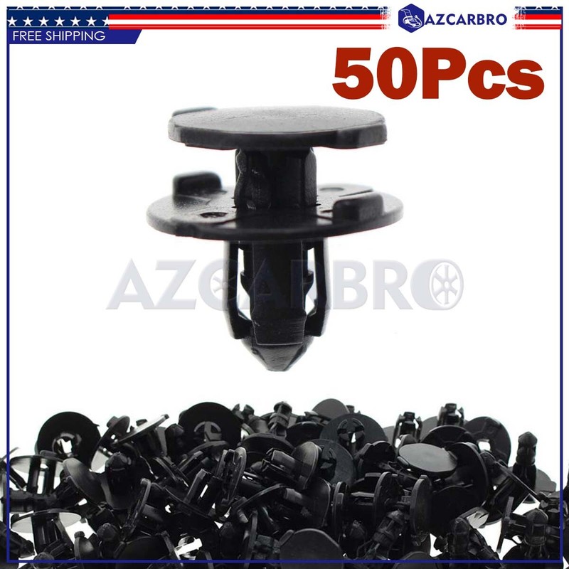 50pcs Bumper Shield Protector Push Clip For Nissan GT-R GTR 240X 350Z 370Z Cube