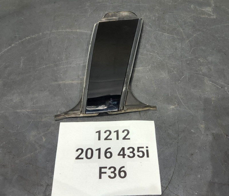 ✅ 15-20 OEM BMW F36 435 Gran Coupe Drver Left Door B Pillar Molding Trim Black *
