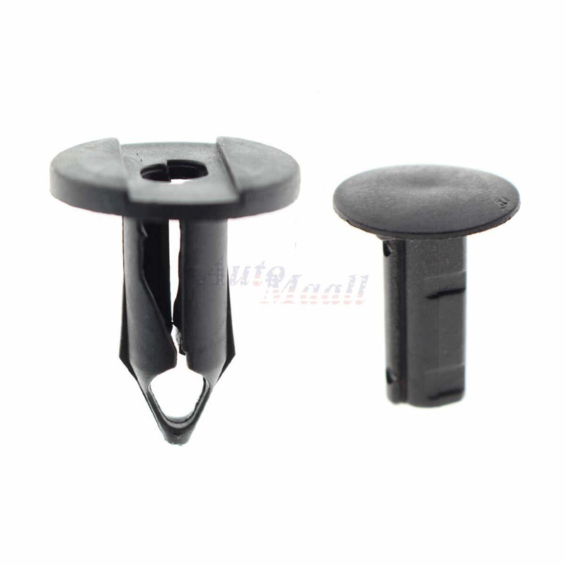 120pcs Nylon Push Type Retainer Clips for 8mm Hole GM 21030249 Chrysler 6503598 gallery
