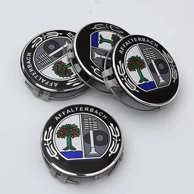 4 PCS INCH AM-G Affalterbach CENTER CAPS FOR MERCE-DES B-ENZ 75mm