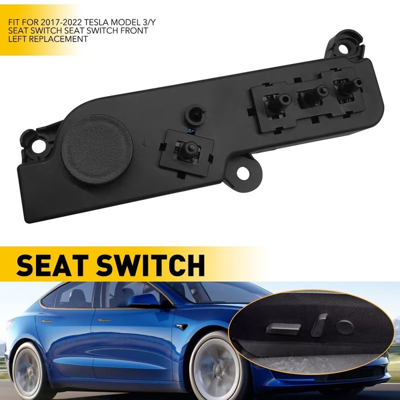 For Front Driver Left 2017 2018-2022 Tesla Model 3/Y Power Seat Control Switch