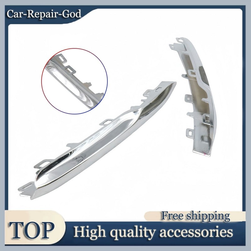 Front Bumper Trim Set Driver & Passenger Fits BMW F30 320i 328d 330e 330i 340i gallery