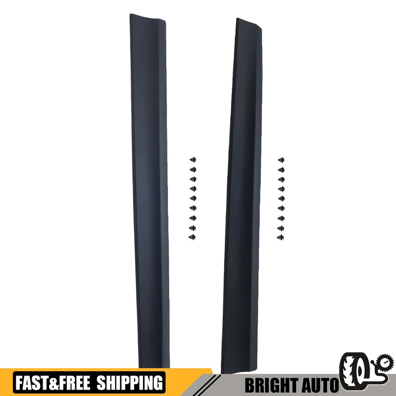 New Front Left&Right Door Molding Door Garnish Fits Subaru Forester 2014-2018 gallery