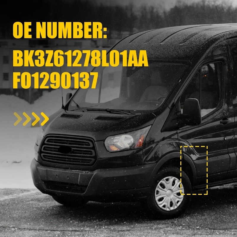 FOR 2015-2023 FORD TRANSIT LEFT DRIVER SIDE DOOR FENDER FLARE MOLDING TRIM NEW gallery