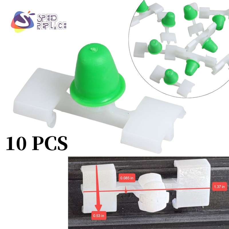 Quality 10X Door Molding Clip for BMW E46 323Ci 325Ci 328Ci 330Ci M3 51138250585