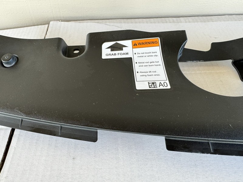 2018- 2020 HONDA ACCORD FRONT RADIATOR UPPER COVER PANEL AIF BAFFLE OEM 71125TVA gallery