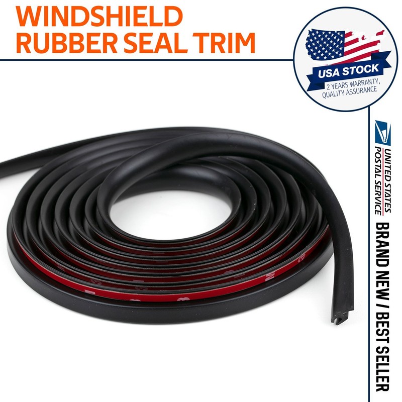 10 Feet Car Door Edge Moulding Strip Trim Seal Auto Guard Rubber Protector