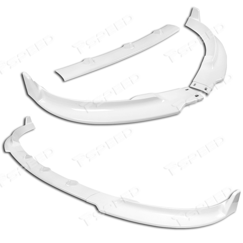 Painted White Front Bumper Spoiler Lip Trim For Tesla Model Y STP-Style 2020-25 gallery