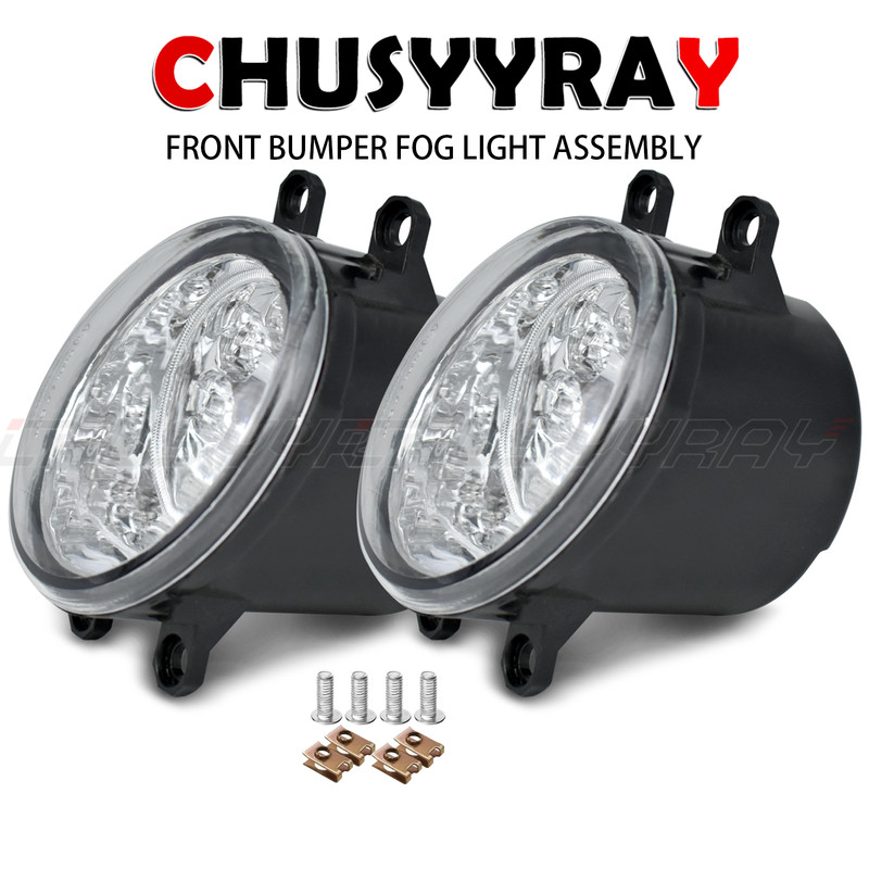 Par de faros antiniebla For Toyota Tacoma 2012-2015 Izquierda+Derecha 9 LED 36W