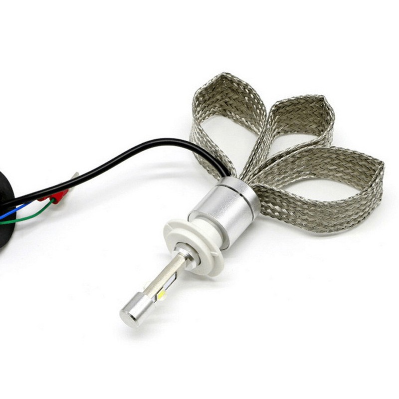 12V-24V DC 2× LED Headlight LED H4 Bulb 80W H4 Auto Light Car Accessories Lamp gallery