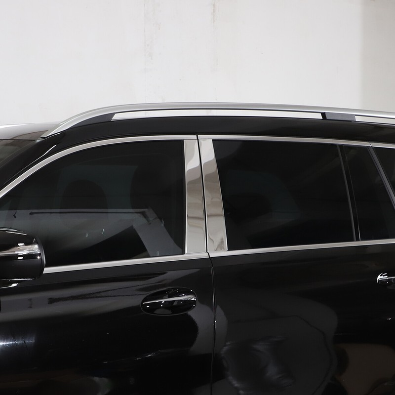 For Benz GLE GLS Class W167 X167 20-22 Door Center Window Pillar Post Trim Alloy gallery