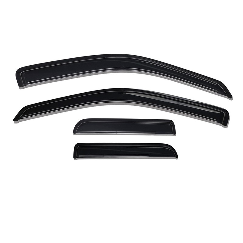 For 2004-2014 Ford F150 F-150 SuperCab Extended cab Rain Guard Window Vent Visor gallery