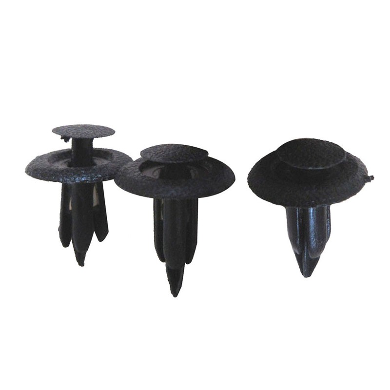 100Pcs/Set Bumper Clips Car Hole Plastic Screw Rivets Fastener Fender Push Pin gallery