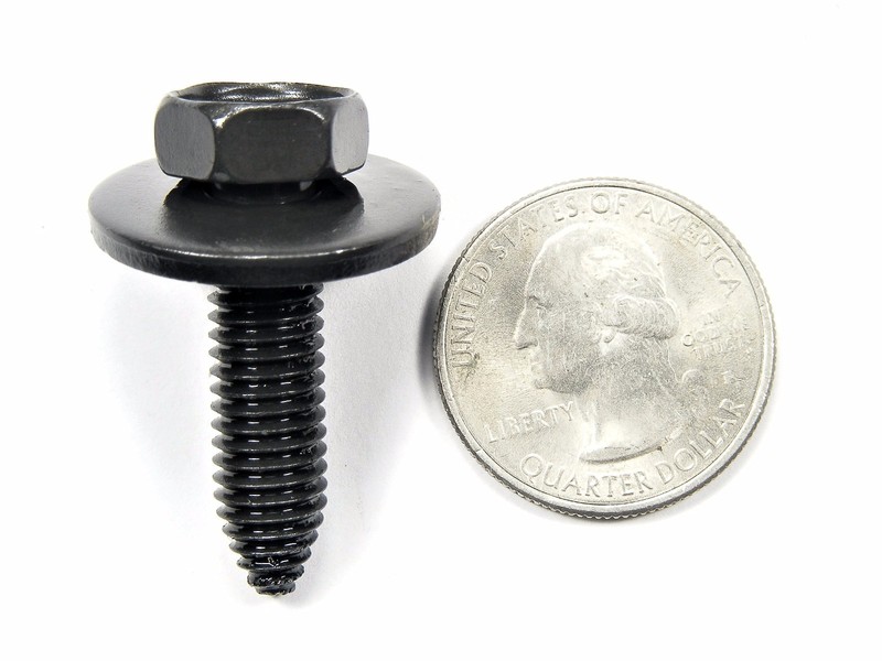 Mopar Body Bolts & U-nut Clips- M8-1.25 x 30mm Long- 13mm Hex- 20pcs (10ea) #155 gallery