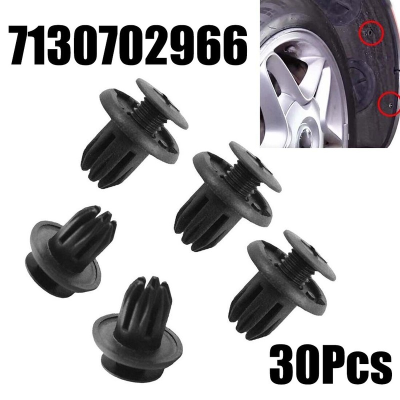 Reliable Wheel Arch Liner Clips for Mini For Cooper R50 R52 R56 Set of 30 gallery