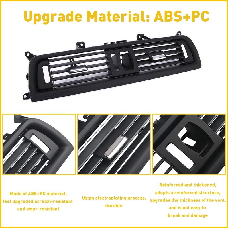 Fit BMW 520i 528i 530i 535i 10-16 Front Console Dash Air Vent AC Grille 1-10PCS gallery