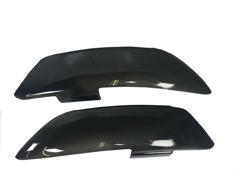 GTS Headlight Covers Solid Smoke 2 PC. Fits Ford Mustang 2015-2017 15 16 17